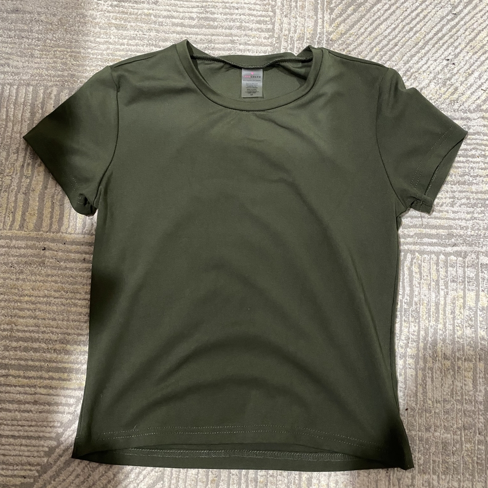 Olive Green Women's Top